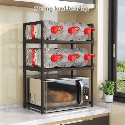Multi-functional Kitchen Microwave Oven Storage