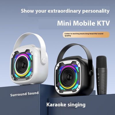 Portable Wireless Bluetooth Speaker With Microphone


