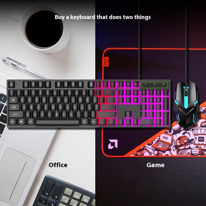 Gaming Keyboard Desktop Computer Wired E-sports