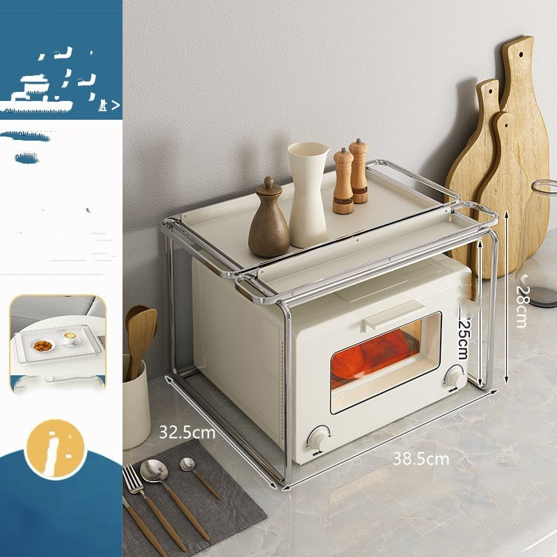 Kitchen Microwave Oven Shelf


