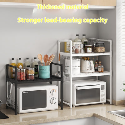 Multi-functional Kitchen Microwave Oven Storage