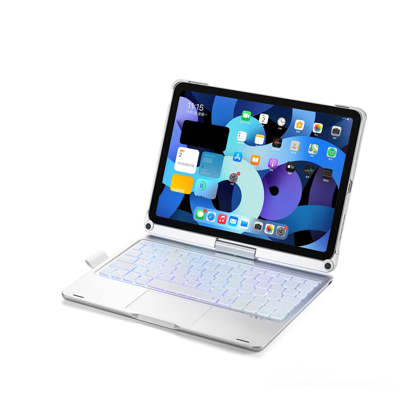 Miaocontrol Keyboard 360-degree Rotating Bluetooth 
