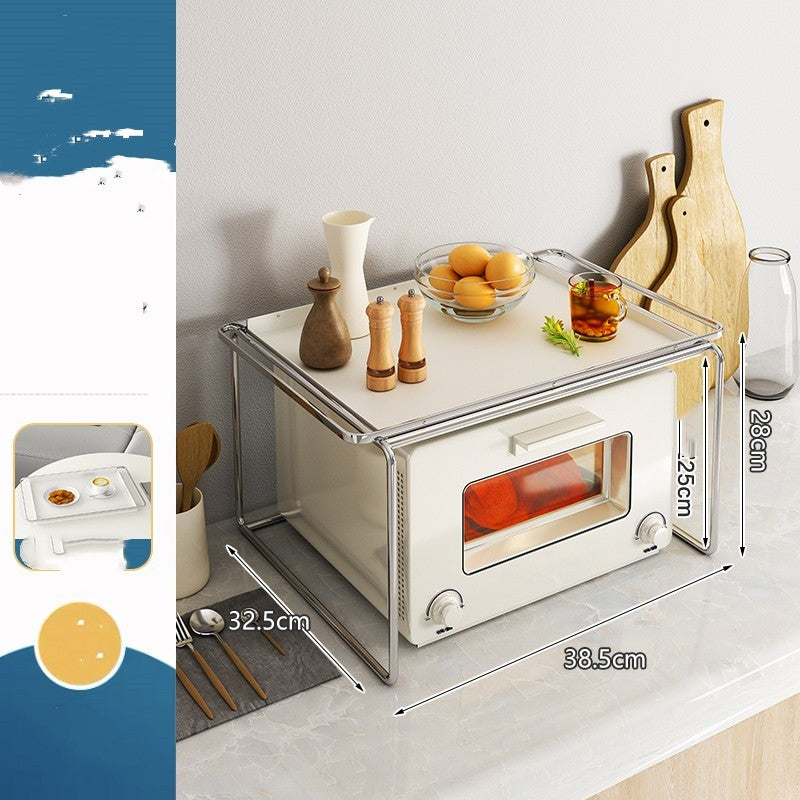 Kitchen Microwave Oven Shelf


