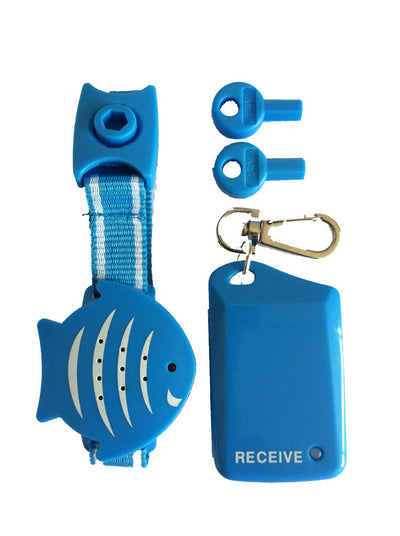 Wrist Watch Style Anti Loss Device Blue


