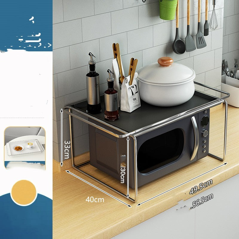 Kitchen Microwave Oven Shelf


